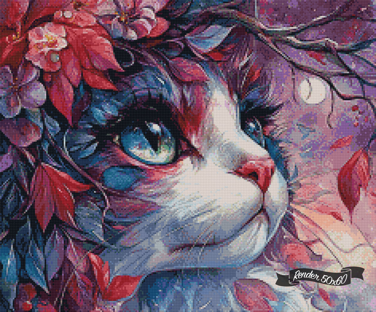 Floral Whiskers ©Finira