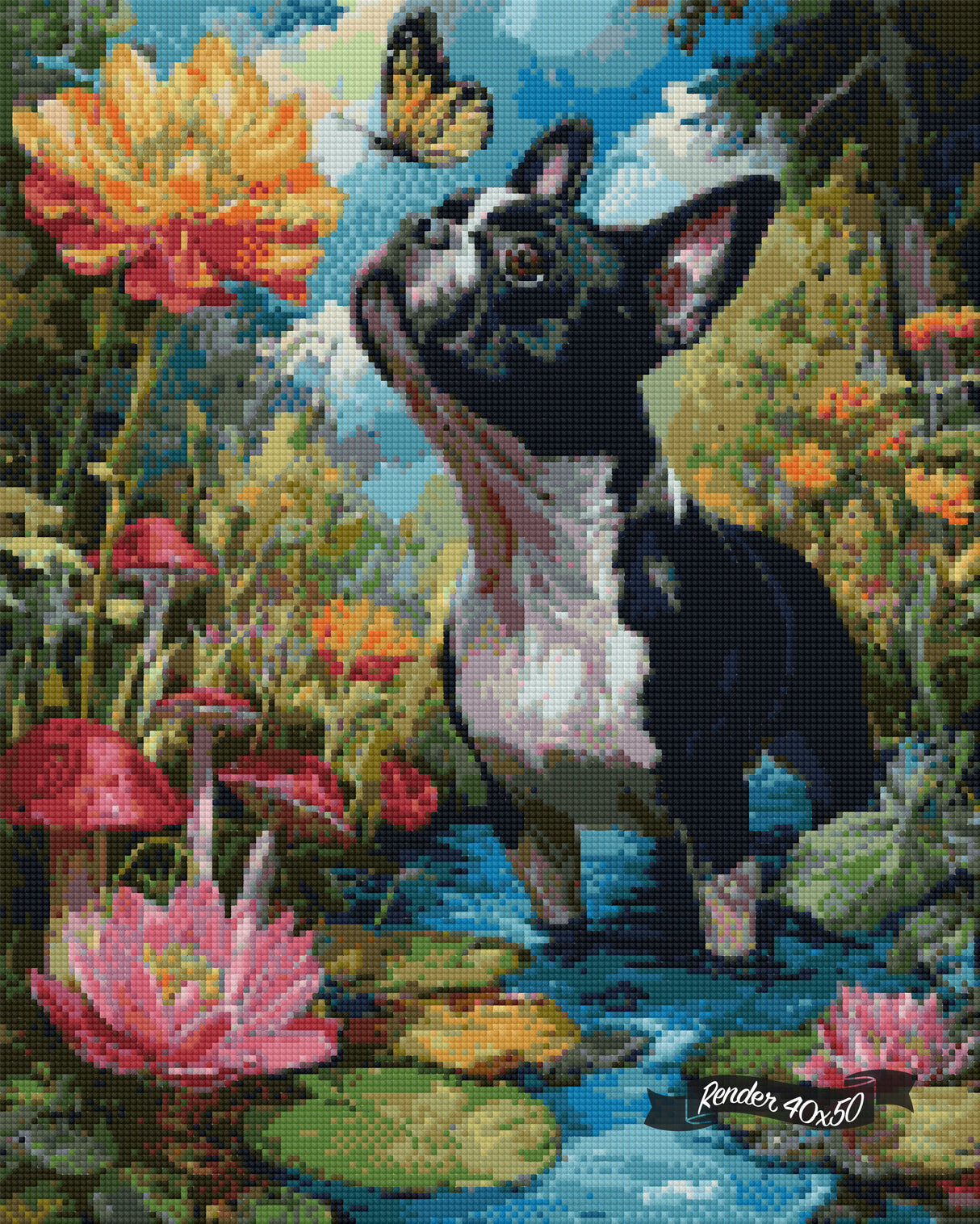 Frenchie Fascination ©Cocomarshmallow Art