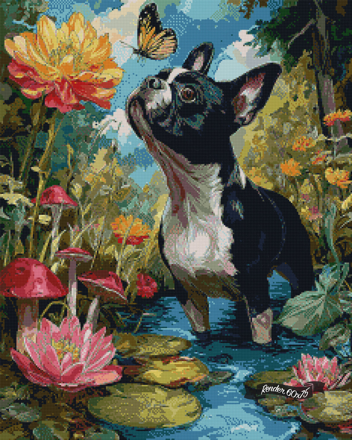 Frenchie Fascination ©Cocomarshmallow Art