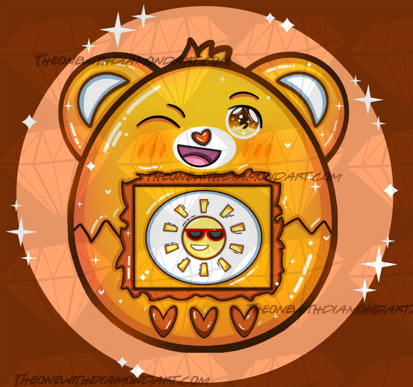 Funshine Bear ©Aaliyah @Craftie Nymphs