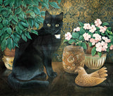 *Paint By Numbers* Gabrielle With Grandfather's Tobacco Jar ©Ivory Cats
