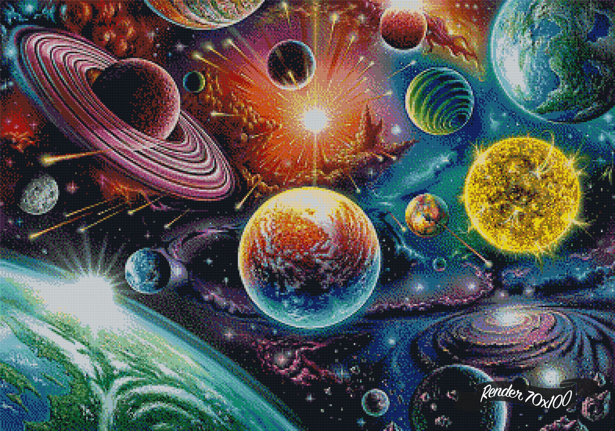 Galactic Space ©Mark Gregory. Licensed by MGL, www.mglart.com