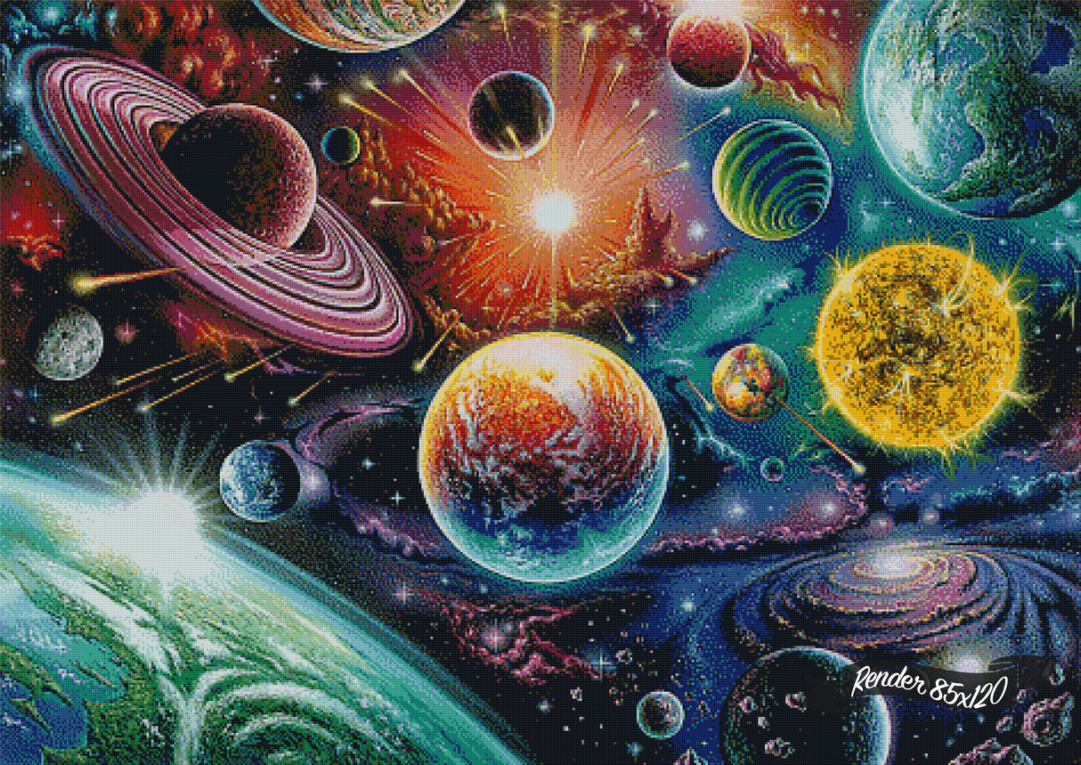 Galactic Space ©Mark Gregory. Licensed by MGL, www.mglart.com