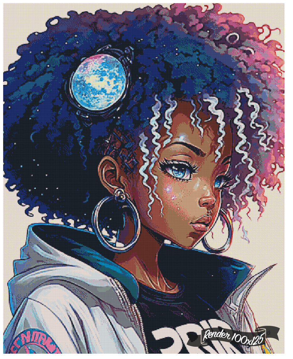 Galactic Traveller ©Afro_Anime_Senpai