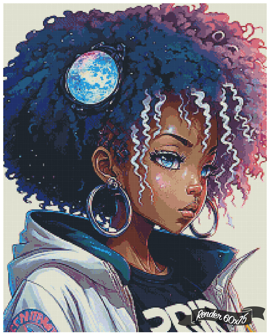 Galactic Traveller ©Afro_Anime_Senpai