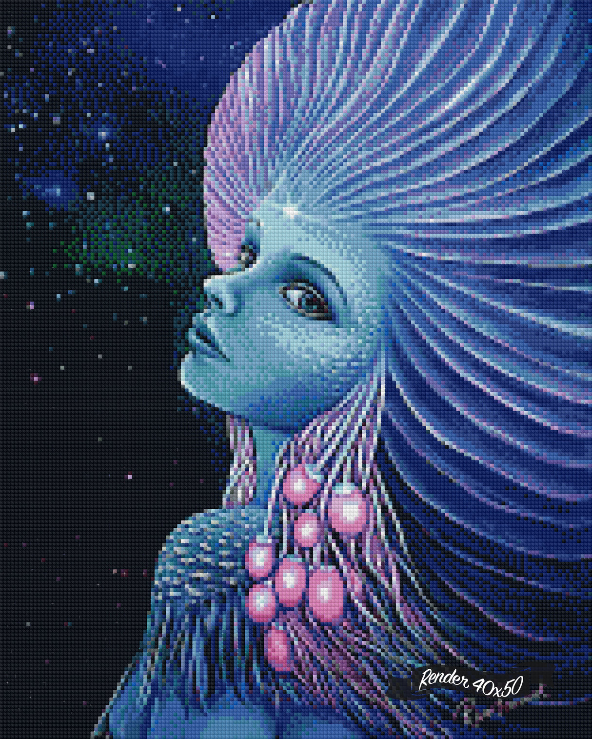 Galaxy Shroom Goddess ©River Peacock