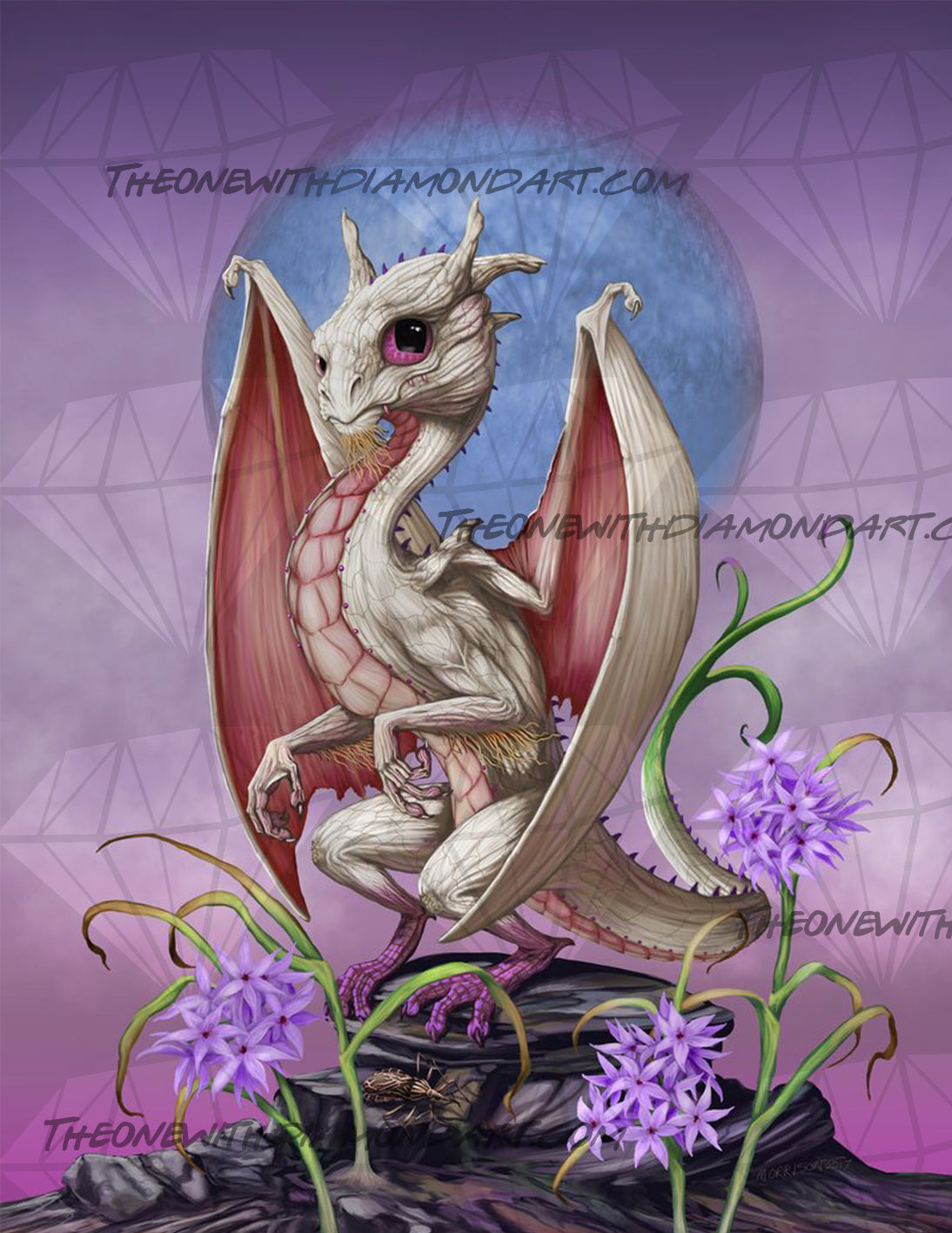 *Hand-Rendered* Garlic Dragon ©Stanley Morrison