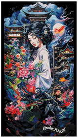 Geisha's Pagoda Tale ©Rose Proffitt Creations