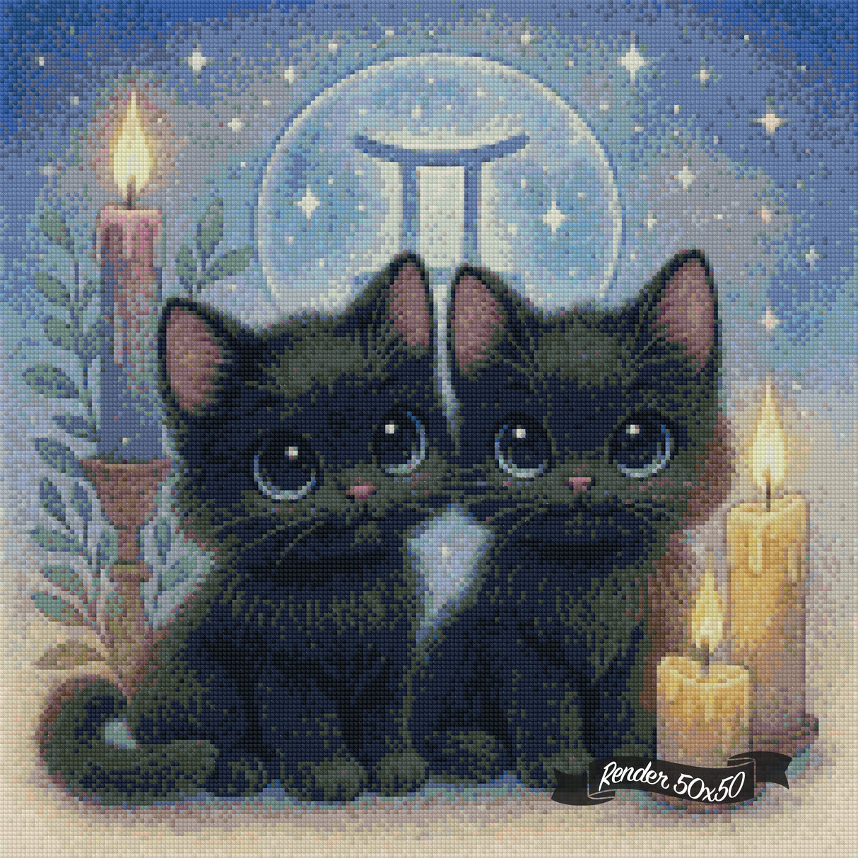 Gemini Kittens ©The One With The Diamond Art