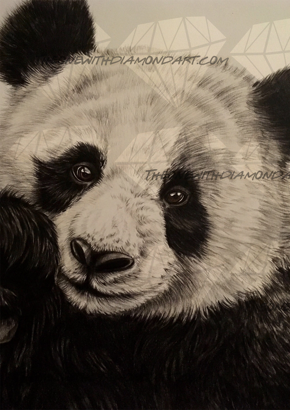 Giant Panda ©ArtByThree – The One With The Diamond Art