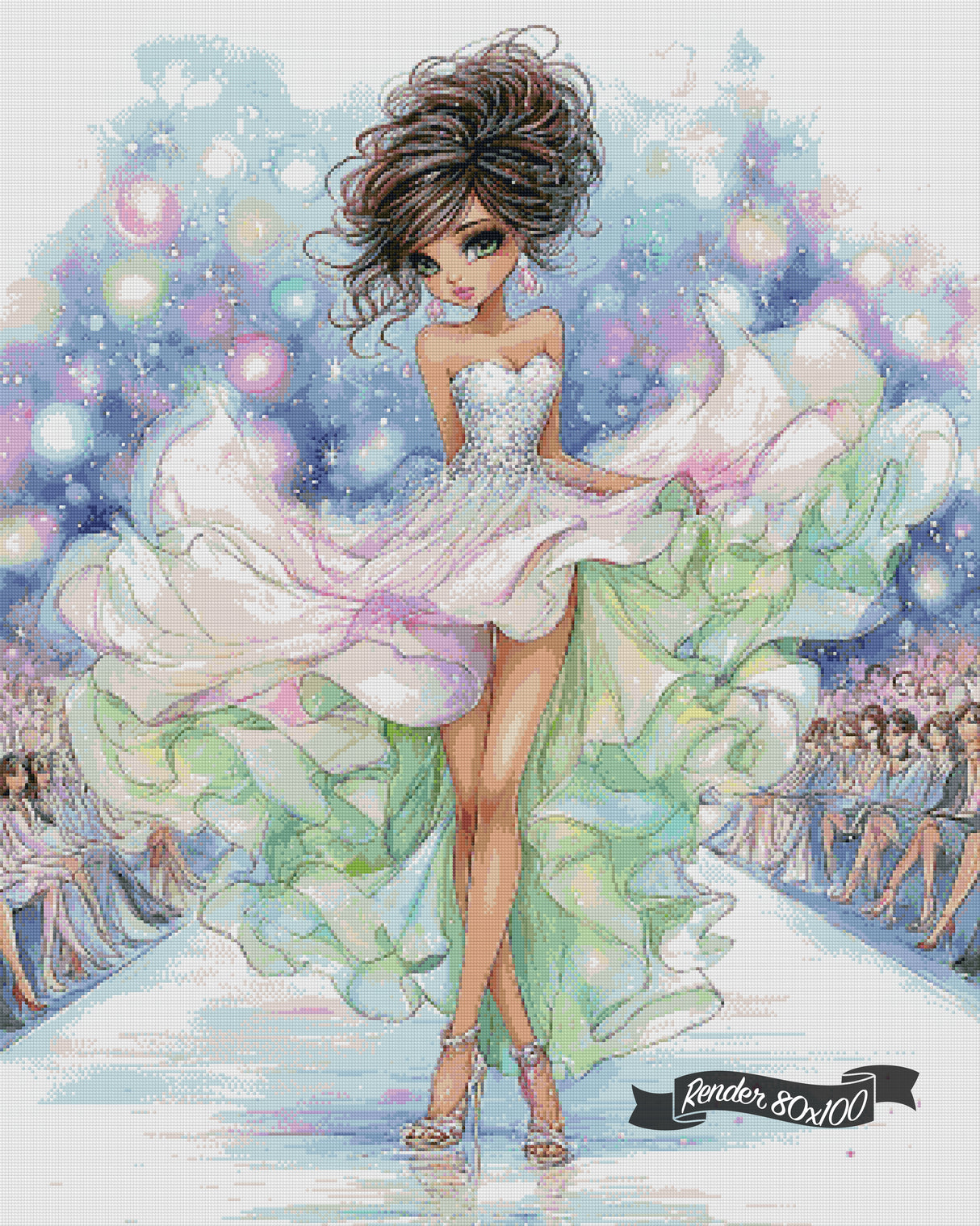 Glamorous Twirl ©Cocomarshmallow Art