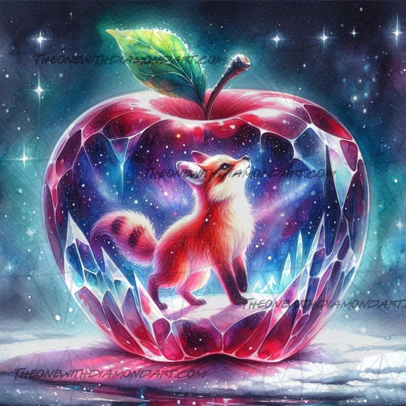 Glass Apple - Red Fox ©Finira