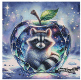 Glass Apple - Raccoon ©Finira