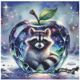 Glass Apple - Raccoon ©Finira
