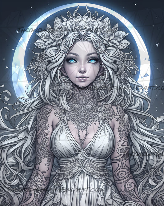 Goddess Of The Night Sky ©Shala Jarias