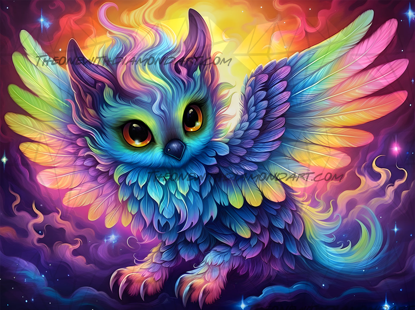 Griffin Of The Rainbow Sky ©Finira