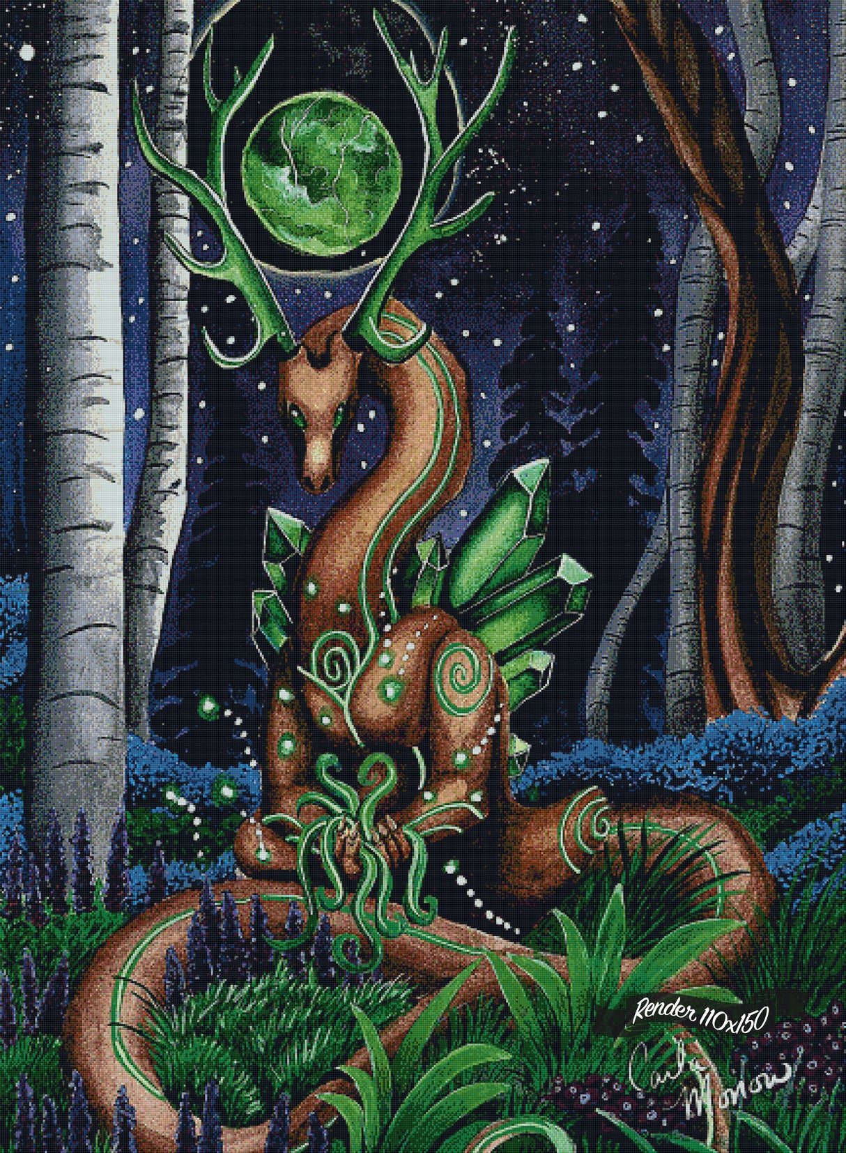 Growth - Earth Dragon ©Carla Morrow