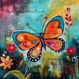 Happy Flutters ©StacyDealArt