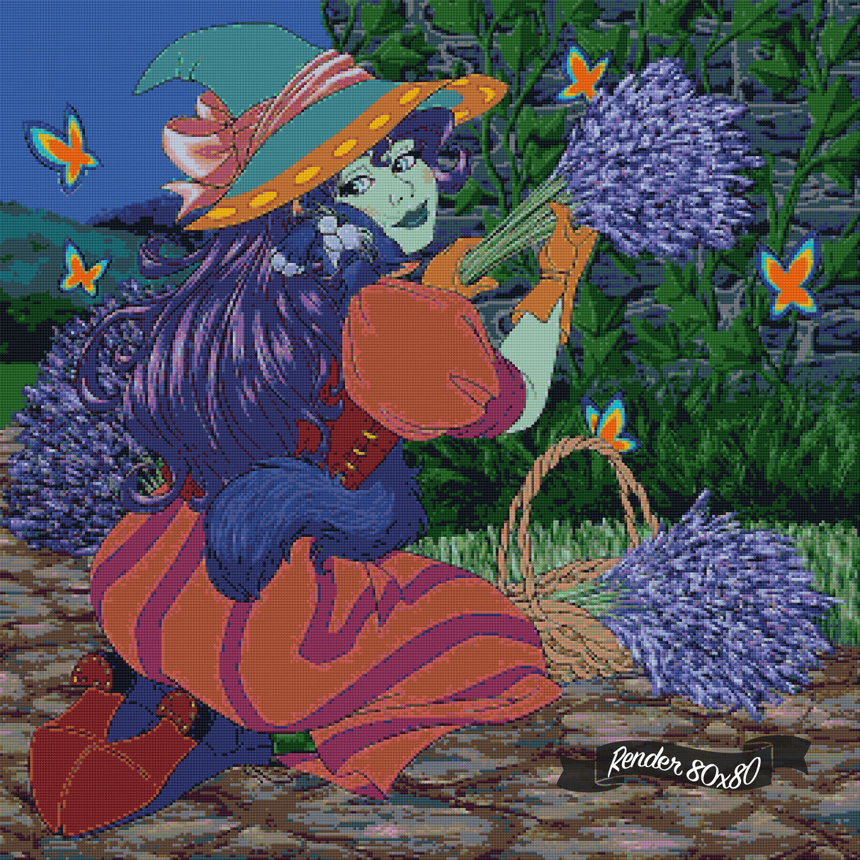 Herb Gathering ©Sara Rose