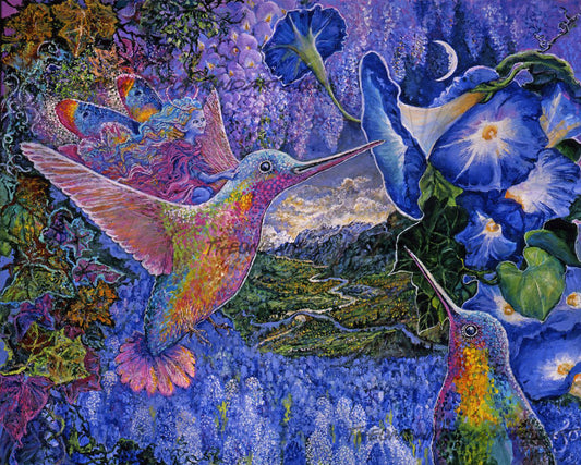 Hitching A Ride To Fairyland ©Josephine Wall