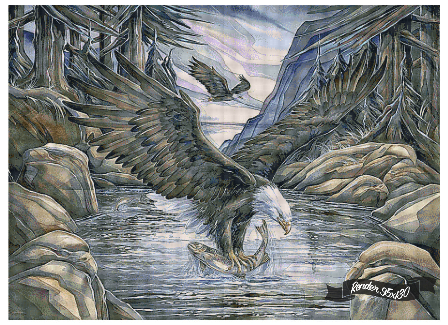 Hunt For Survival ©Jody Bergsma. Licensed by MGL, www.mglart.com