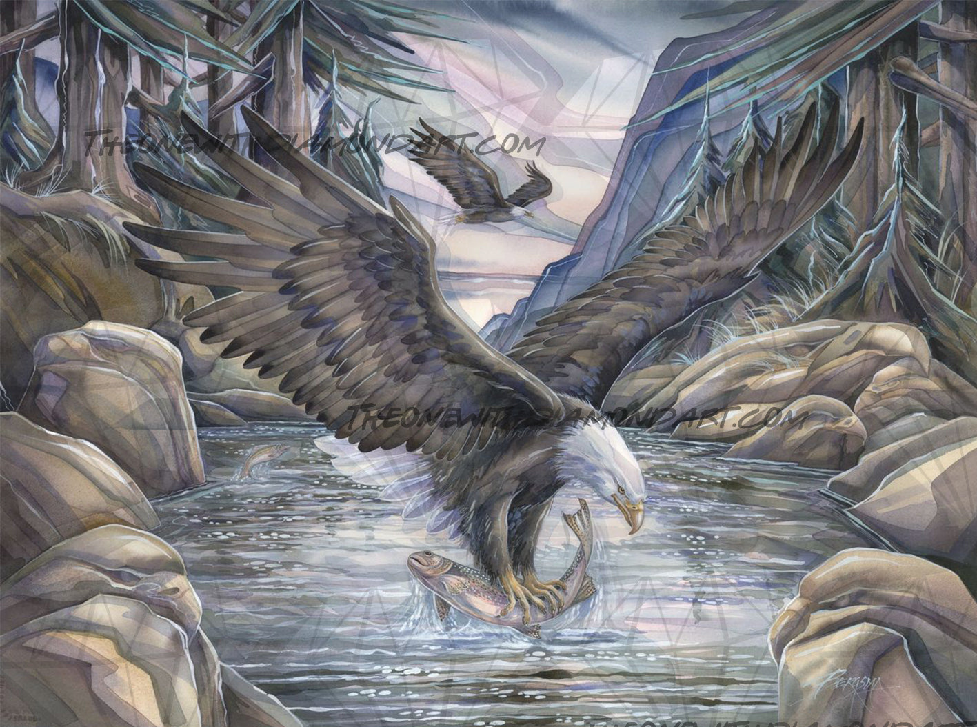 Hunt For Survival ©Jody Bergsma. Licensed by MGL, www.mglart.com