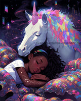 I Dream Of Unicorns ©Afro_Anime_Senpai