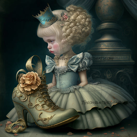 If The Slipper Fits ©Hannah @ IterationsCrafts