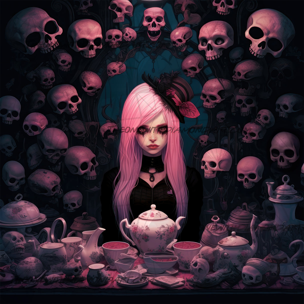 It's Always Tea Time ©Cocomarshmallow Art