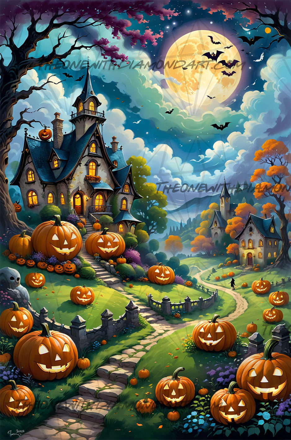 Jack-o’-Lantern Lane ©Artifey