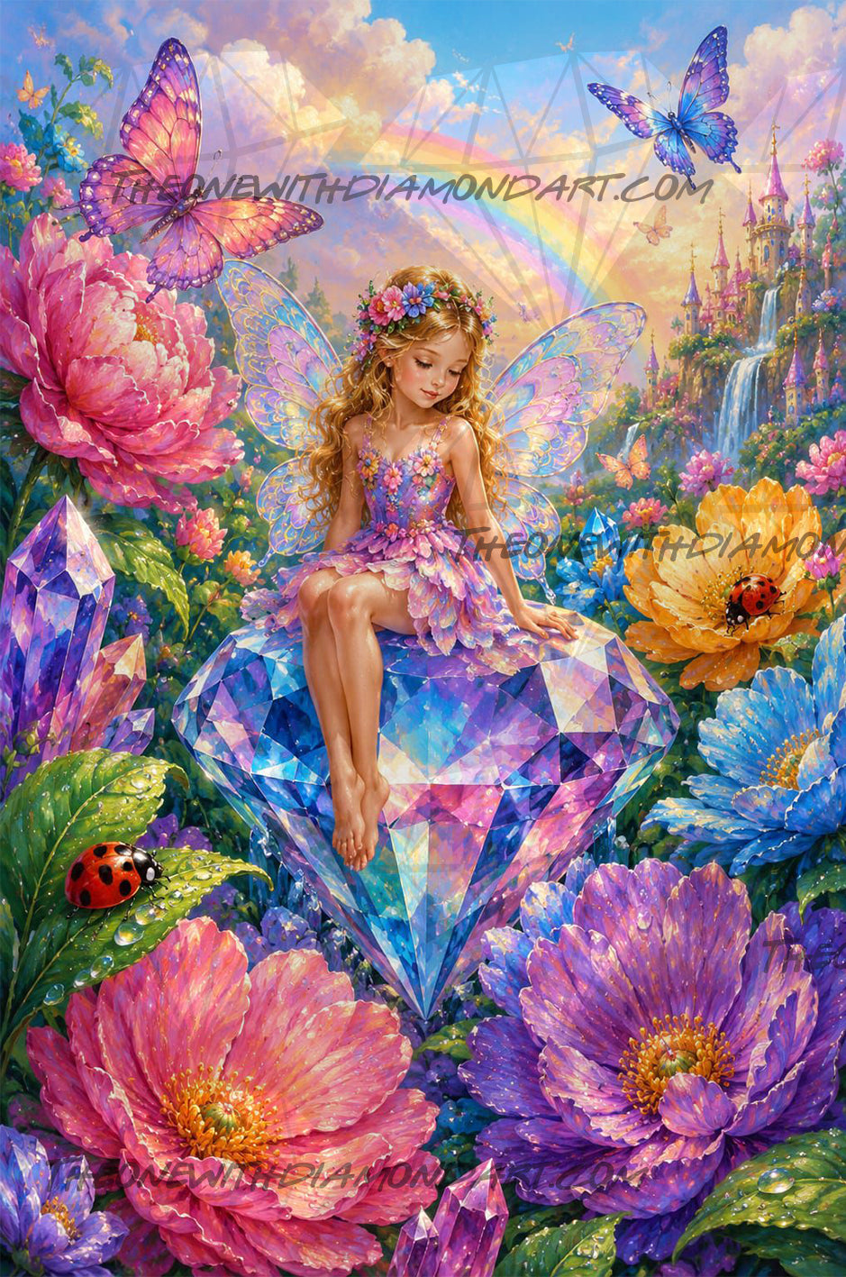 The Jeweled Garden ©The One With The Diamond Art