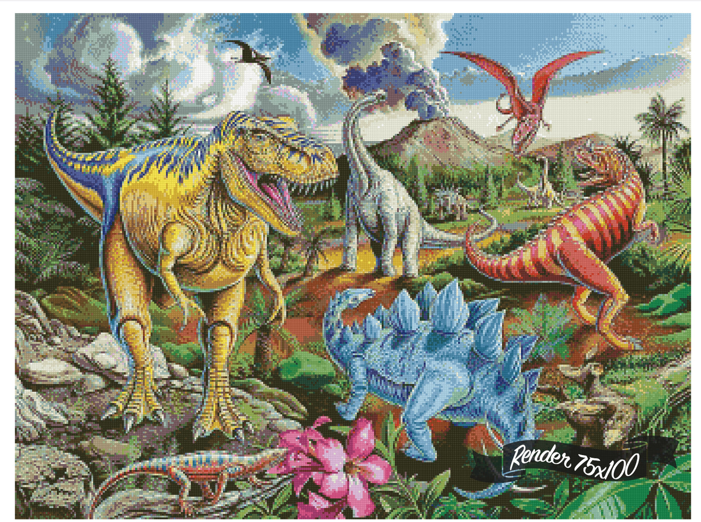 Jurassic Jubilee ©Mark Gregory. Licensed by MGL, www.mglart.com