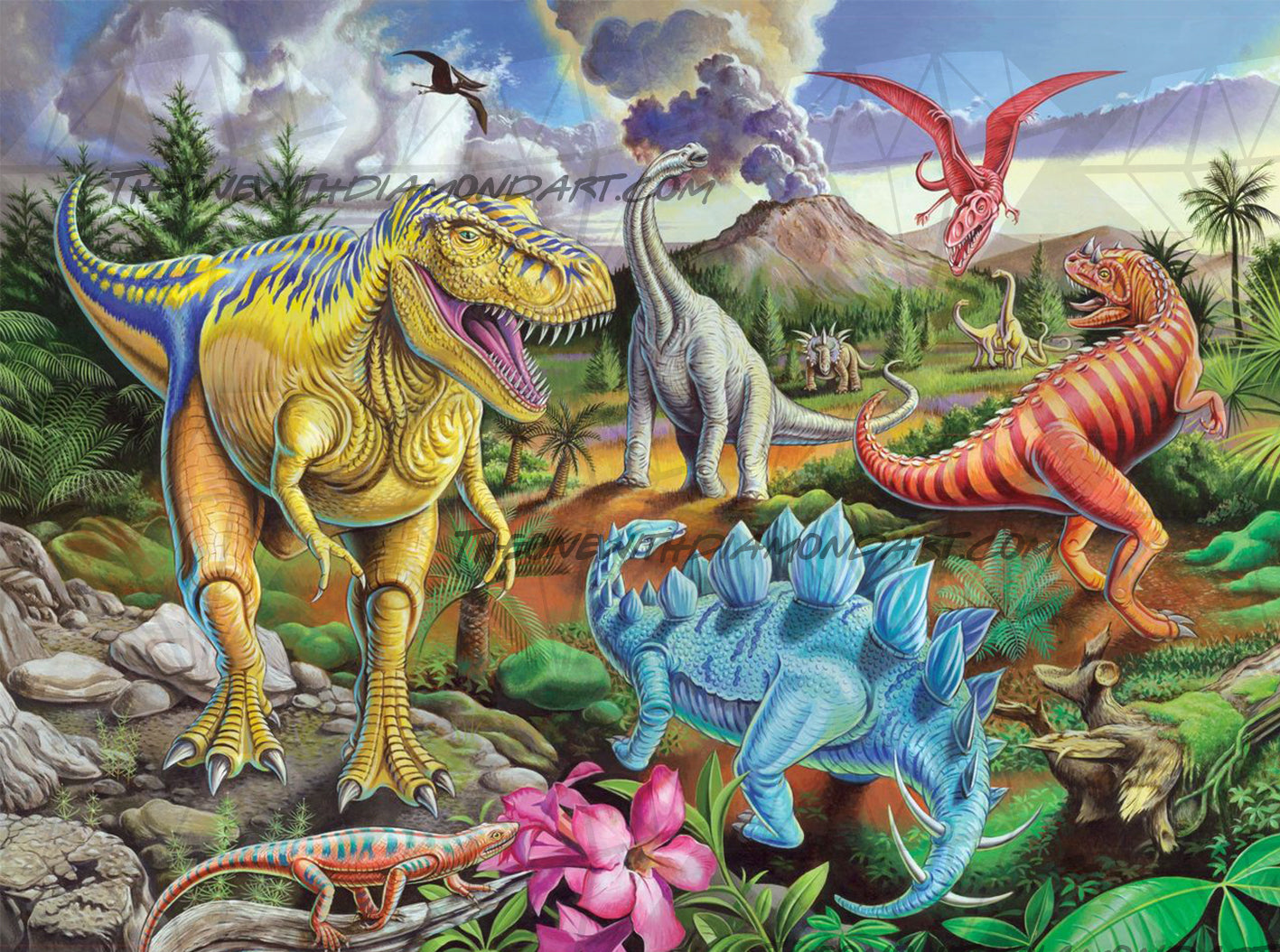 Jurassic Jubilee ©Mark Gregory. Licensed by MGL, www.mglart.com