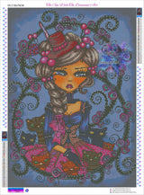 *Hand-Rendered* The Kitty Collector 2 ©Regan Kubecek