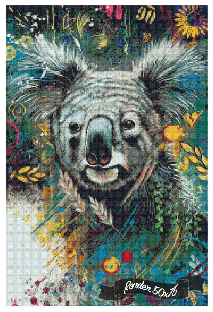 Koala In The Leaves ©BeriArt