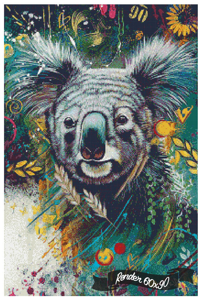 Koala In The Leaves ©BeriArt