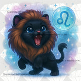 Leo Kitten ©The One With The Diamond Art