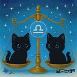 Libra Kitten ©The One With The Diamond Art