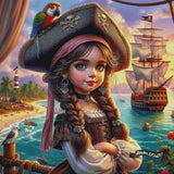 Little Miss Captain ©Morgana Fantasy AI