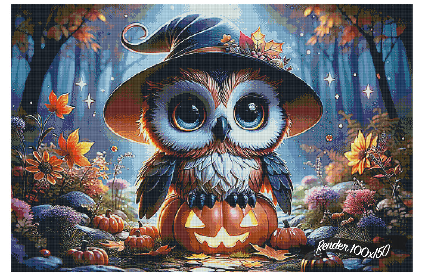 Little Owl-loween ©Finira