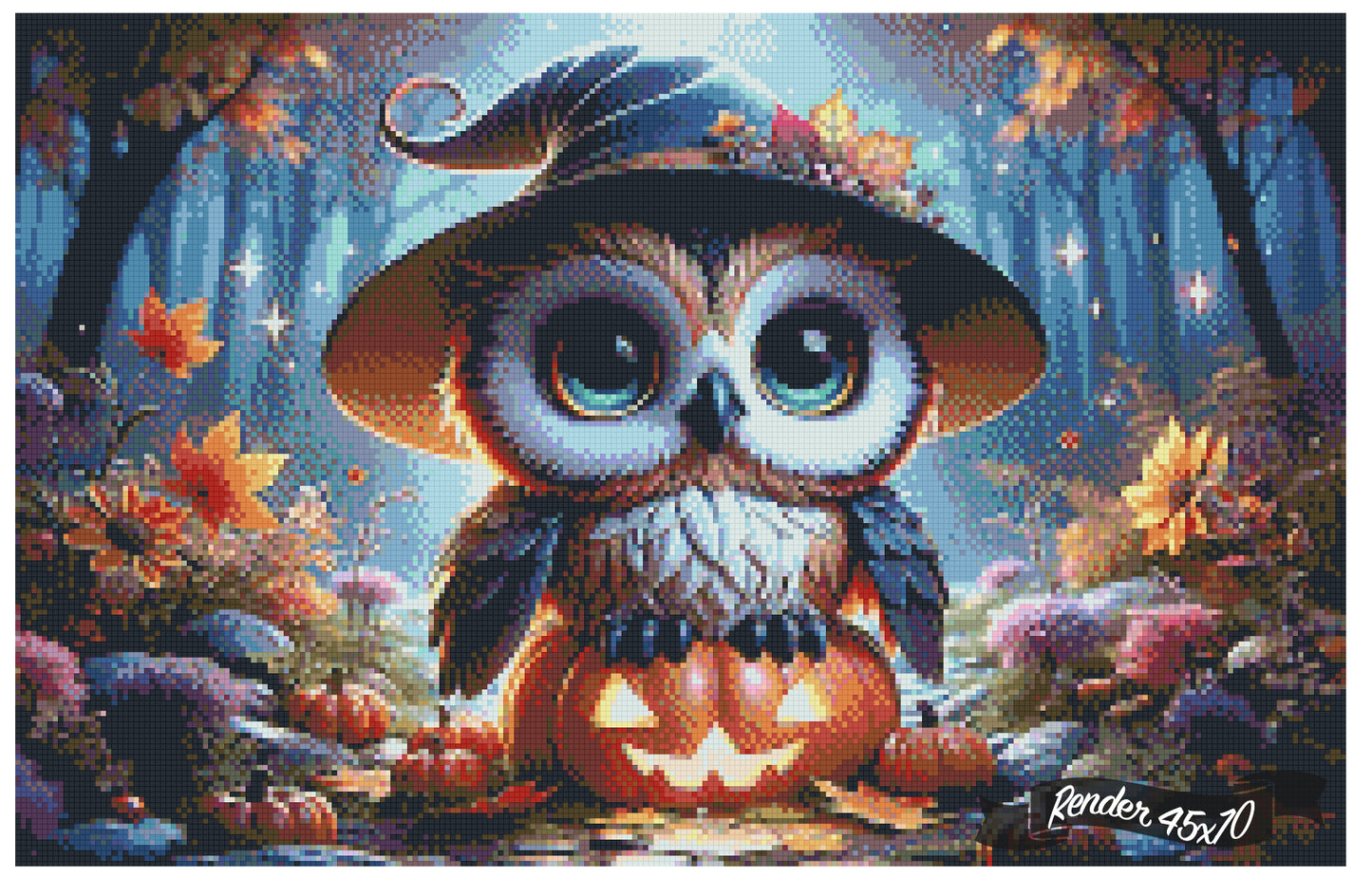 Little Owl-loween ©Finira