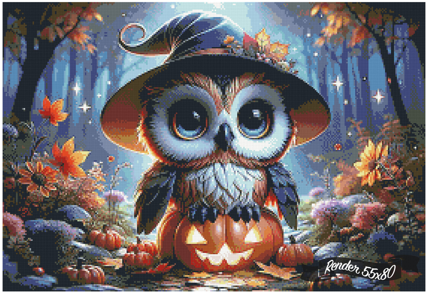 Little Owl-loween ©Finira