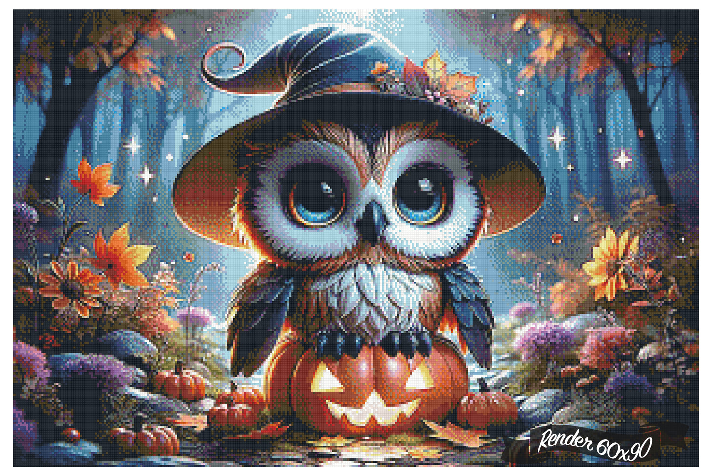 Little Owl-loween ©Finira