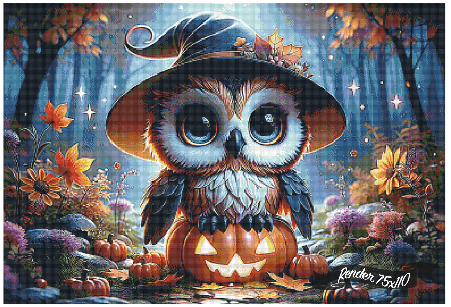 Little Owl-loween ©Finira