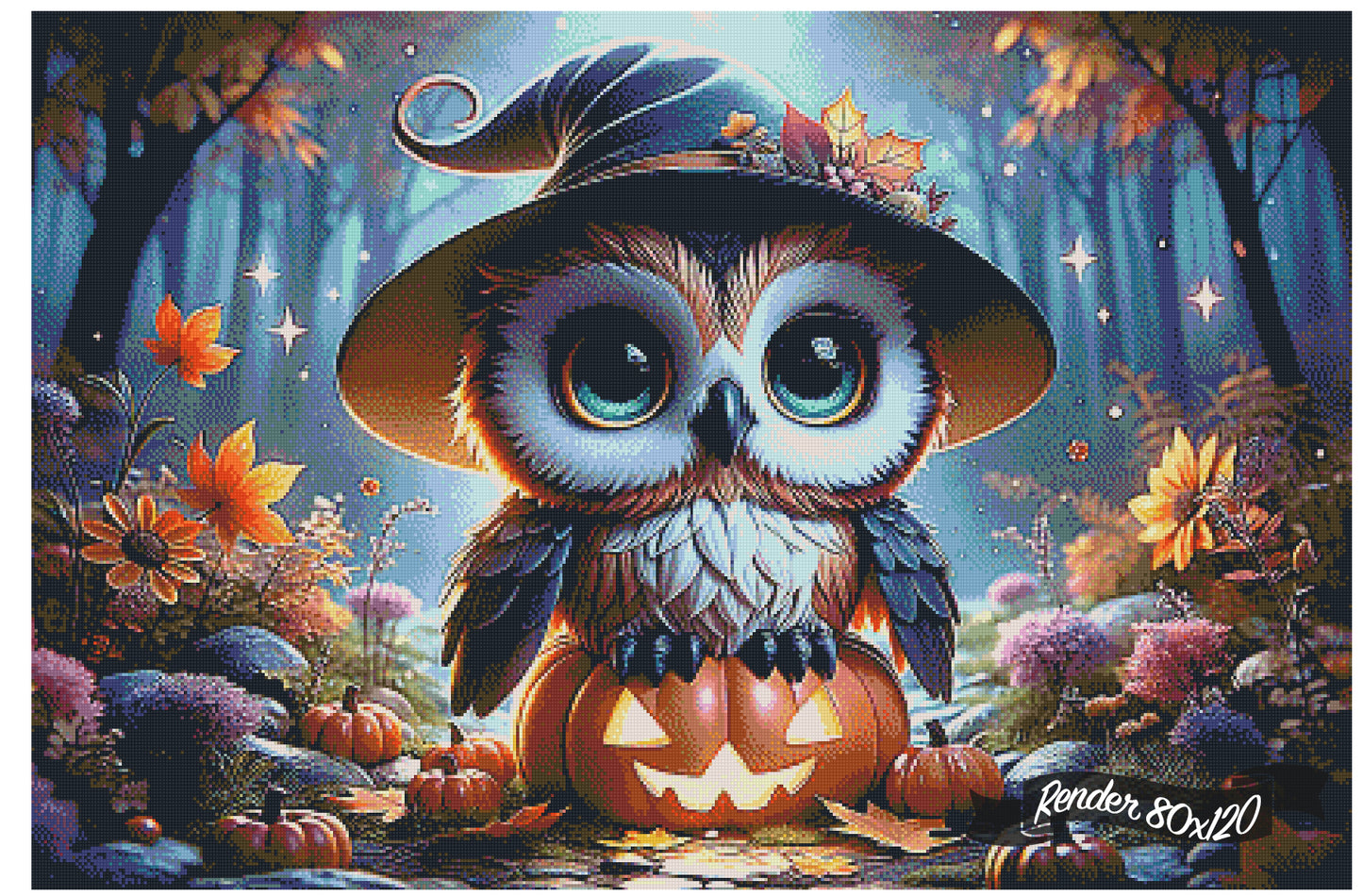 Little Owl-loween ©Finira