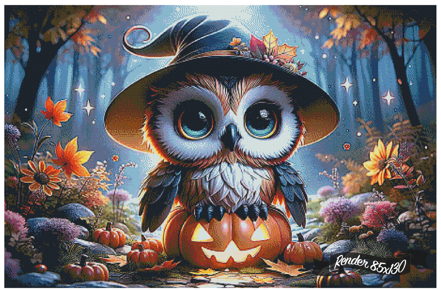 Little Owl-loween ©Finira