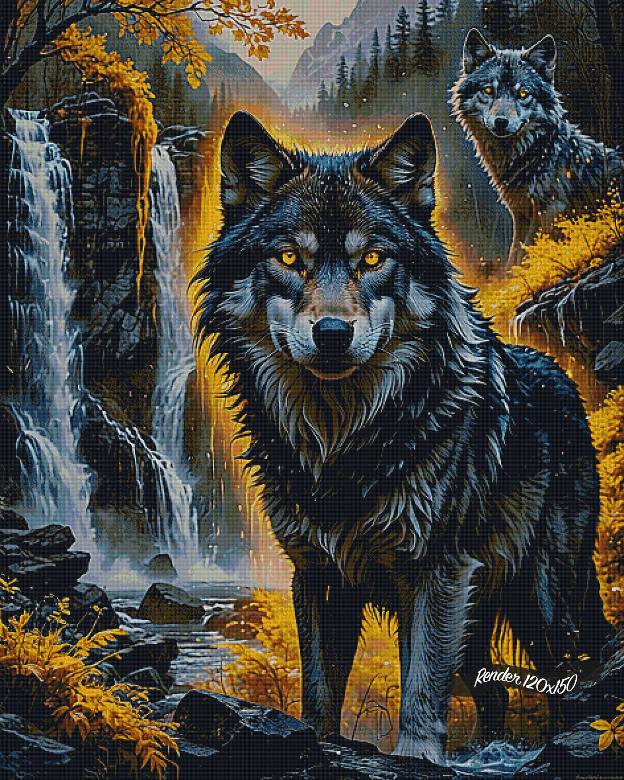 Lookout Wolves Of The Wild ©Morrigan Austin