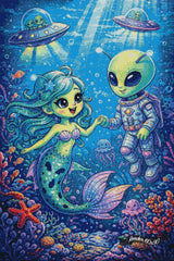 Love from Another Ocean ©The One With The Diamond Art