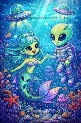 Love from Another Ocean ©The One With The Diamond Art