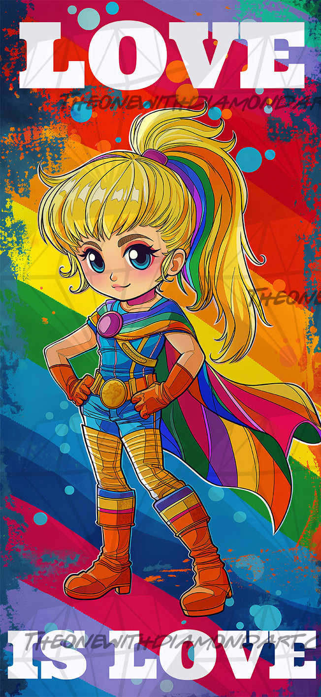 Superhero Of Love ©Cocomarshmallow Art